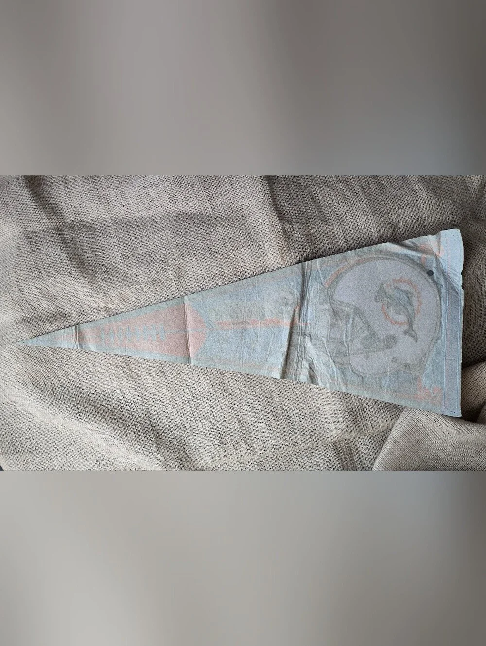 Vintage Miami Dolphins Felt Pennant 29